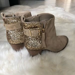 Gianni Bini Glitter Booties